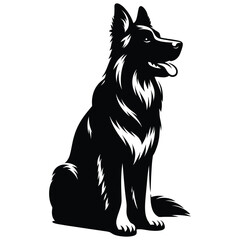 Fototapeta premium illustration of a dog