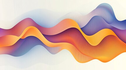 Minimalist abstract white background design in vector format.