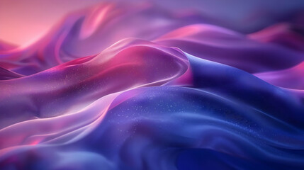 Obraz premium Abstract Purple and Blue Wavy Background