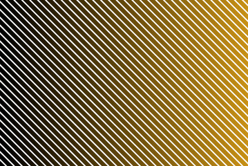 Obraz premium black gold gradient stripped line pattern