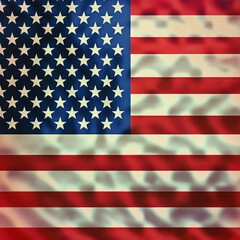 Fototapeta premium American flag photorealistic ultra high definition seamless