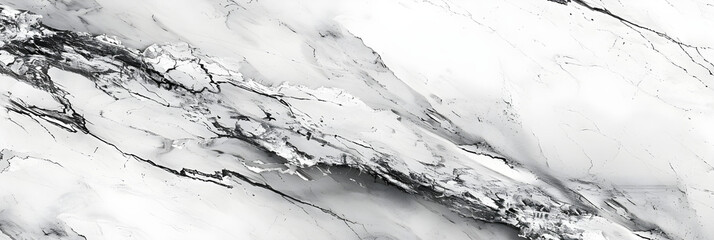 Glossy Marble Surface with Intricate Vein Patterns Highlighting Sophisticated Elegance and Tranquility