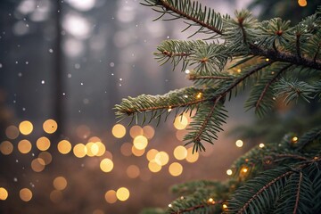 Christmas tree branches