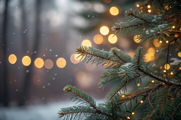 christmas tree with light