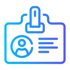 Obraz premium id card