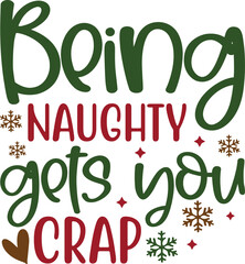 Fototapeta premium Christmas Toilet Paper SVG Bundle, Christmas Gag Gift SVG