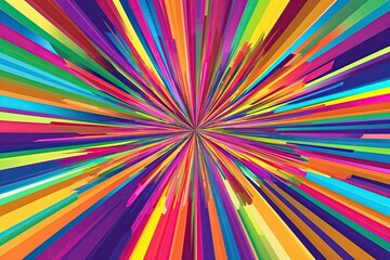 Dynamic Colorful Background Illustration for Energizing Designs