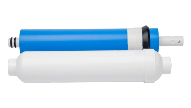 Cartridge for water filtration reverse osmosis. 