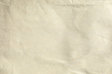 Old crumpled brown paper texture