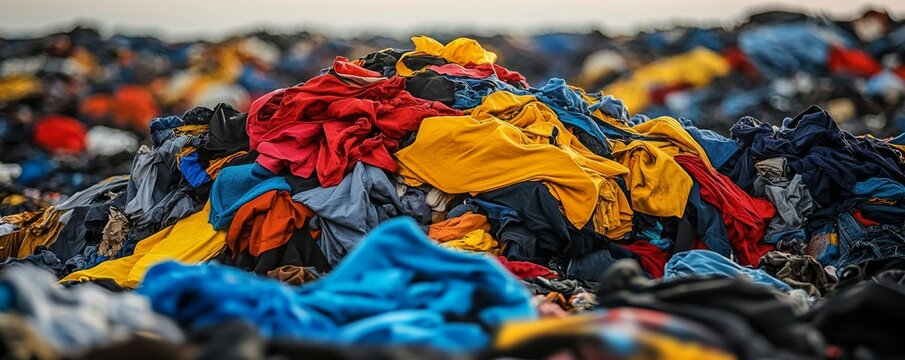 The impact of clothing overconsumption on the environment.