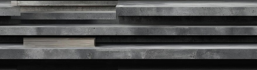 seamless of  Concrete abstract wide wall - ideal for kitchen decoration or background , isolated on white background,  , copy space, copy space for text,