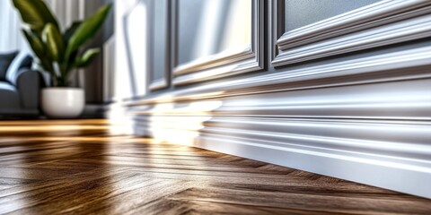 Explore DIY ideas to enhance your interior with skirting boards.