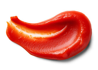 Tomato sauce stain isolated