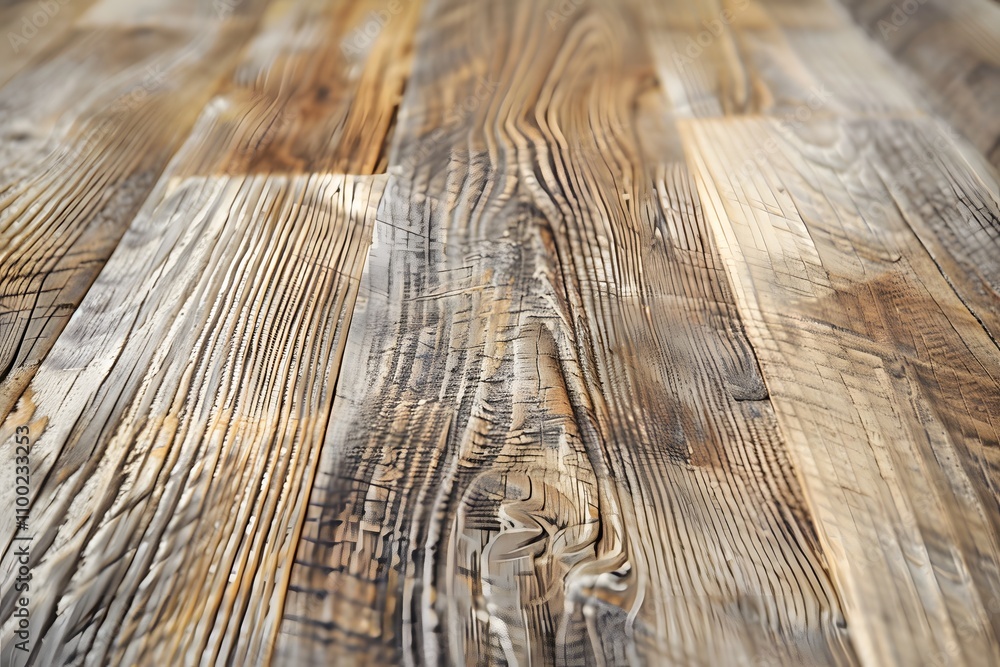 Poster natural rustic wooden plank background with unique grain patterns for creative design and home decor