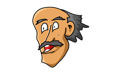 Obraz premium portrait of a person with a beard