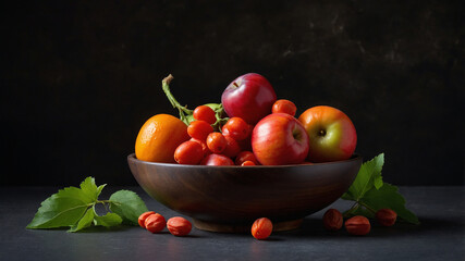 MixedFruitPhotography, BerryAndAppleImages, FreshFruitCompositions, VibrantFruitPhotography
