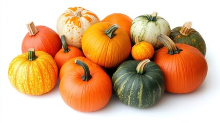 Obraz premium Pumpkin in Fall for holiday seasonal decoration.