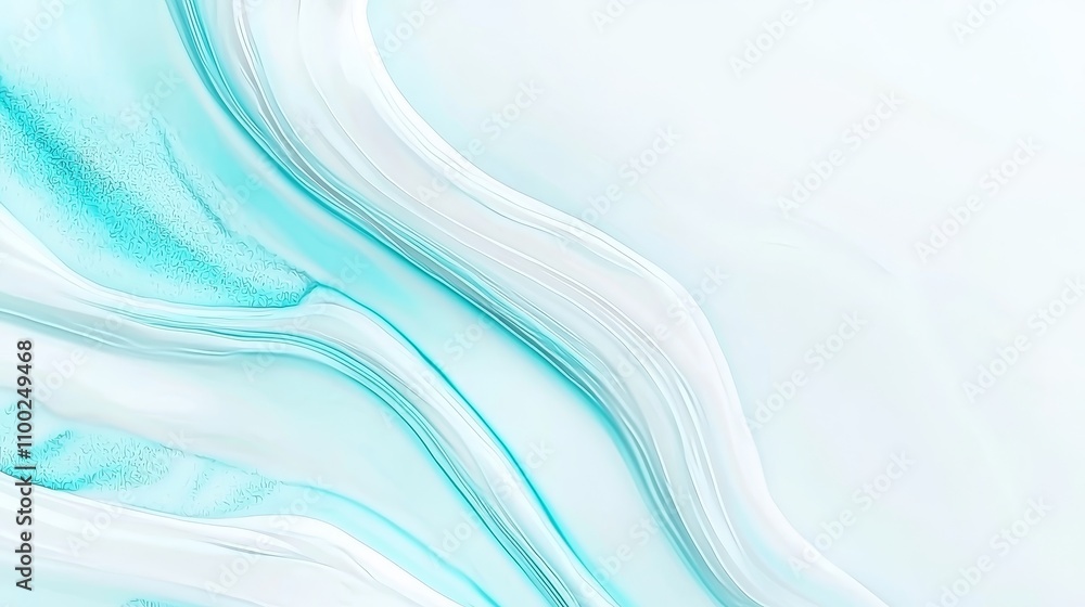Poster fluid abstract art digital creation modern design minimalist aesthetic close-up view visual serenity