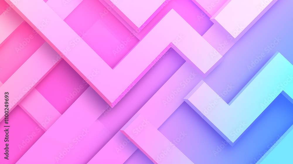 Poster dynamic geometric patterns abstract art digital design vibrant colors modern aesthetic visual inspir