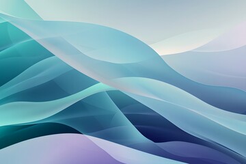 Obraz premium Cool and refreshing background featuring frosty shades of aquamarine and icy blue .