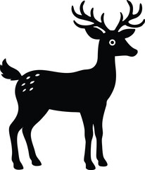 Christmas Deer Vector