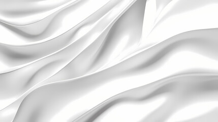 Obraz premium White abstract background with holographic surface. rainbow silver reflective iridescent texture. generative ai. Holographic. Illustration