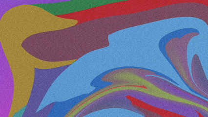 Obraz premium Gradient Background with Grainy Noise Texture – Futuristic and Modern Design with Smooth Fluid Shapes, Perfect for Eye-Catching Posters and Unique Visual Experiences