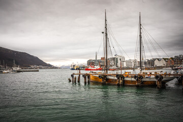 boats in the harbour