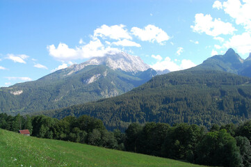 landscape in the mountains