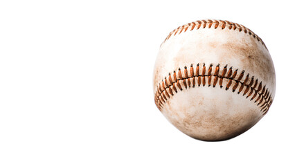 Softball on Transparent Background