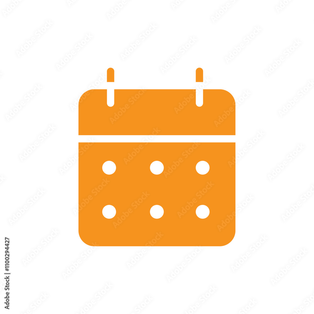 Aufkleber calendar icon Outline vector for web ui