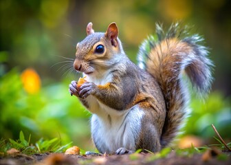 Obraz premium squirrel in the park