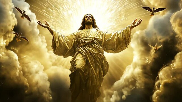 esus Christ second coming 4K Video