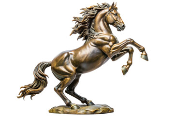 horse isolated on white background © AlamAra