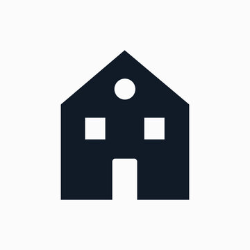 house icon on white background