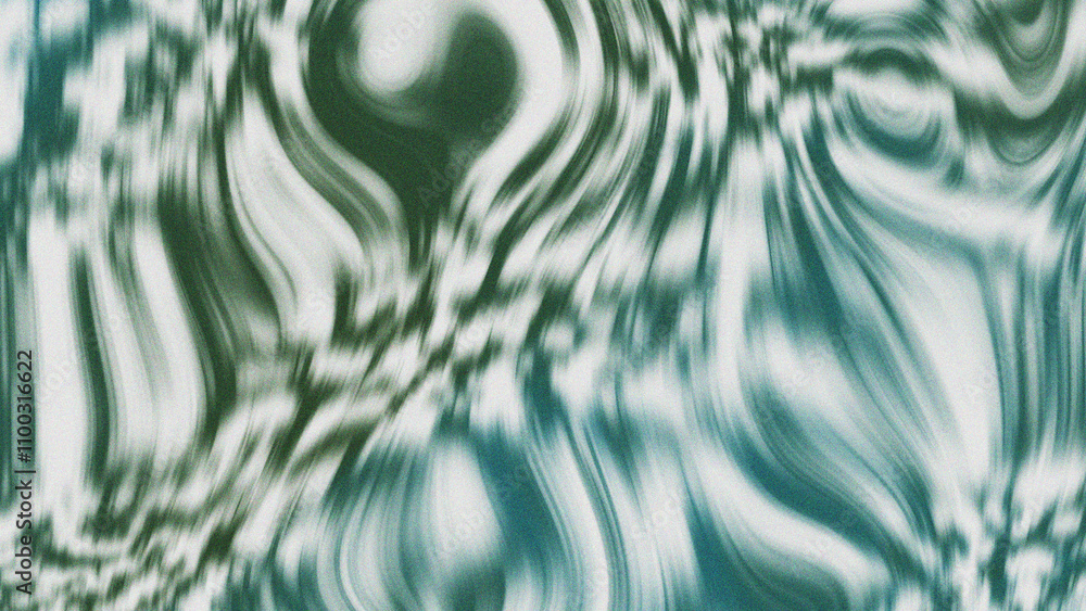 Poster abstract green blue noise gradient background, grainy texture backdrop header design element