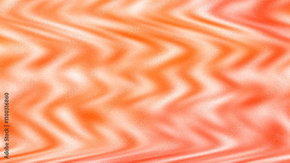 Poster abstract orange noise gradient background, grainy texture backdrop header design element