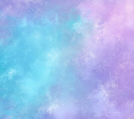 Obraz premium Ethereal painting background distressed beautiful soft background, light blues and teals, light purples seamless