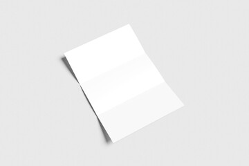 Naklejka premium A4 Letterhead Mockup