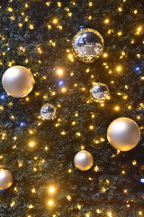 Sapin de Noël scintillant	