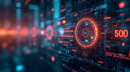 Abstract Technology Background.