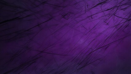 Abstract dark purple scratch background. Generative Ai.