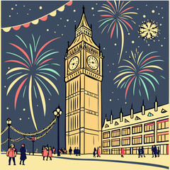 New Year's is the celebration of the end of one year and the beginning of the next. In the Gregorian calendar, New Year's Eve is celebrated on December 31, and New Year's Day is on January 1. 
