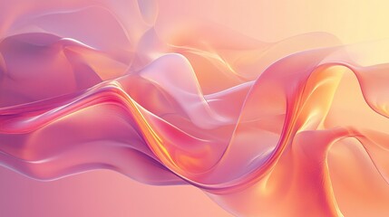 Fototapeta premium Abstract Colorful Flowing Waves with Soft Light and Texture