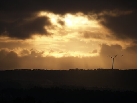 Beautiful Sunrise in Portugal