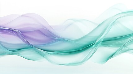 Obraz premium Soft Abstract Waves in Pastel Colors for Artistic Backgrounds