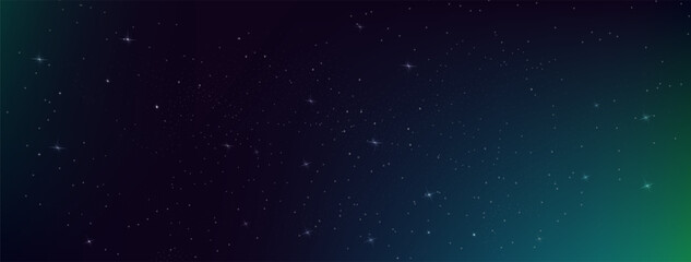 Obraz premium Starry night sky with astrological constellations. Space stars background.Space nebula and glittering stardust.