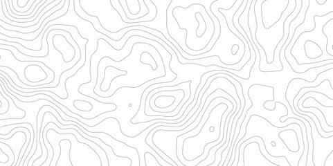 Abstract white background topography map. Topography map background geographic seamless pattern. topography map contour map background design.modern design with white background 