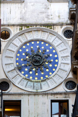 Venetian Zodiac Clock Tower Detail