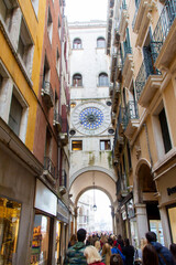 Venetian Zodiac Clock Tower Detail